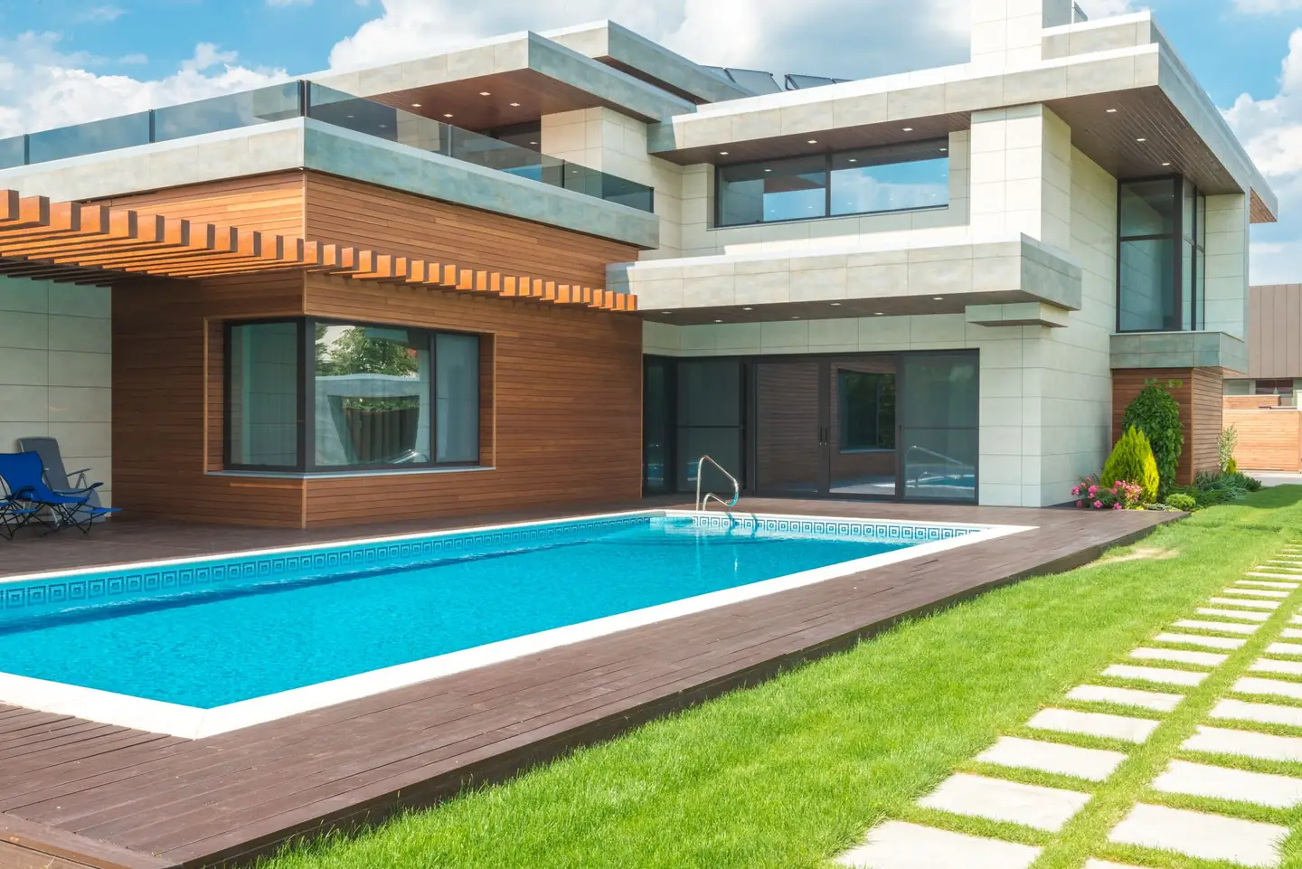 Swimming pool built in Littleton, NSW